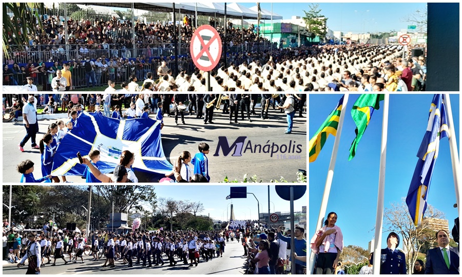 M1 NOTÍCIAS ANÁPOLIS DESFILE