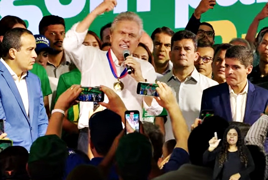 Lançamento da pré-candidatura de Caiado na Bahia