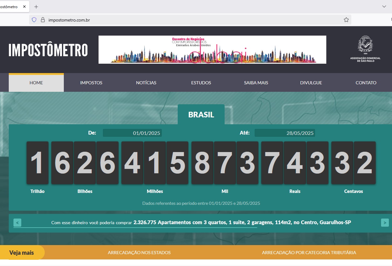 Impostômetro 10h45