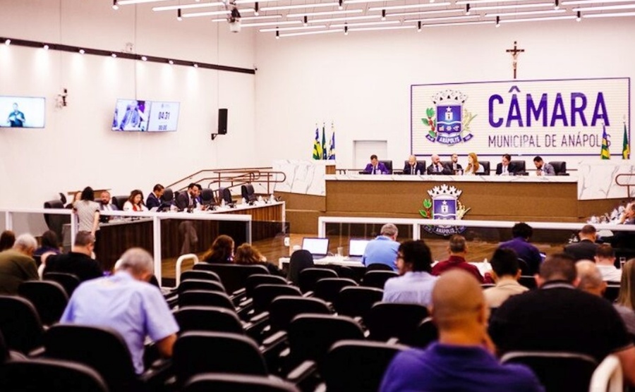 Plenário- Câmara Municipal de Anápolis