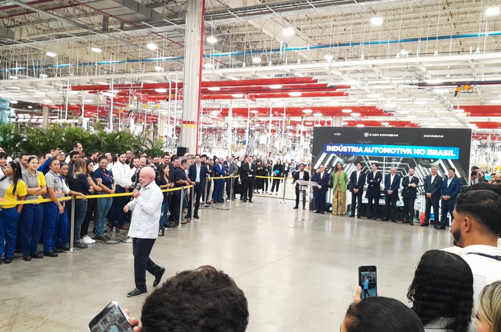 Visita de Lula em Anápolis- M1 Notícias