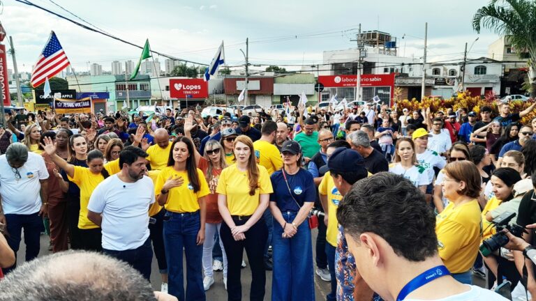 Marcha para Jesus Anápolis- M1 Notícias