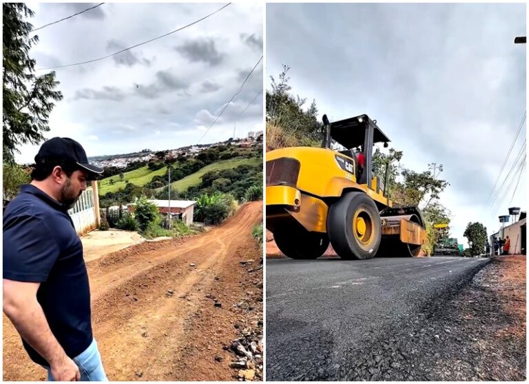 Márcio Corrêa- Visita Bairro Bom Sucesso- Recorte de Divulgação- Instagram