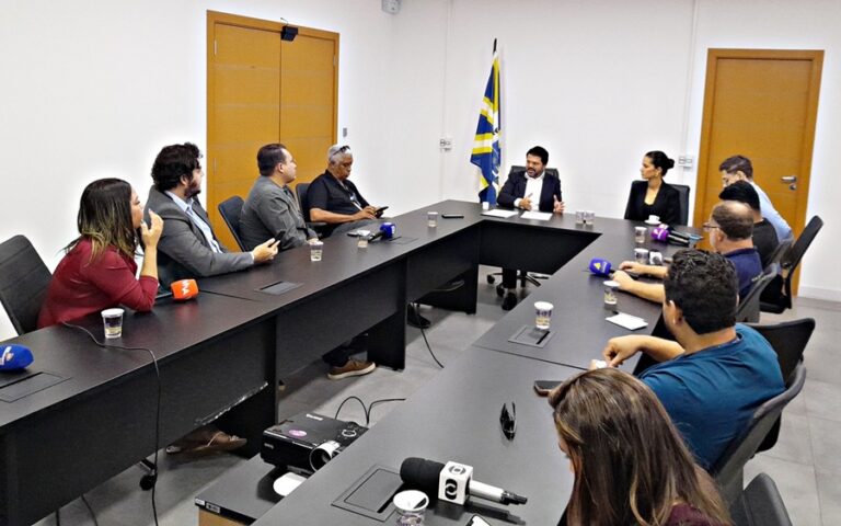 Coletiva de Imprensa- Márcio Corrêa- M1 Notícias