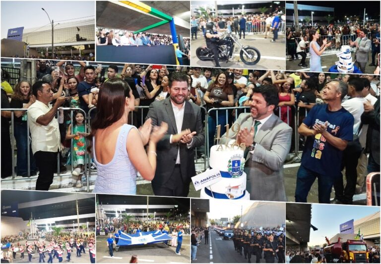 Desfile dos 119 anos de Anápolis- Mídia Um