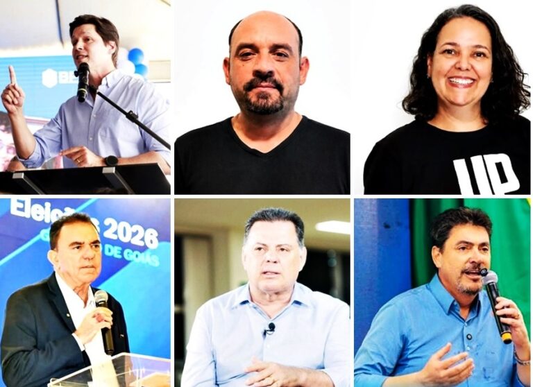 Daniel Vilela- Danilo Silva- Luciana Amorim- Luis Cesar- Marconi Perillo- Wilder Morais