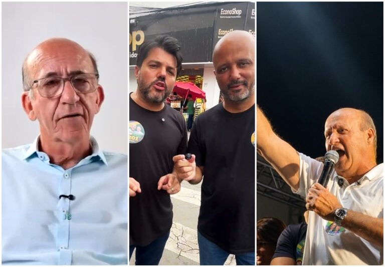Rubens Otoni- Major Vitor Hugo e Célio Silveira